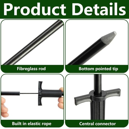 Lightweight Folding Decoy Stake For Wildlife Observation Aviation Aluminum Alloy - Picture 6 of 8