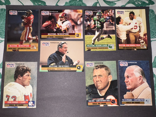 1991 PRO SET BASE FOOTBALL CARDS YOU CHOOSE 1-727 NFL FREE SHIP MULTI-DISCOUNTS - Picture 5 of 14