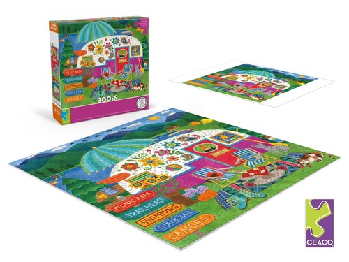 - Happy Camper - Lake Camper - übergroßes 300-teiliges Puzzle - Bild 2 von 5
