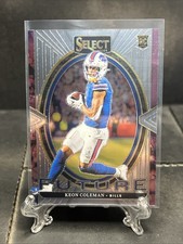 2024 Panini Select - Select Future Keon Coleman #1 (RC)