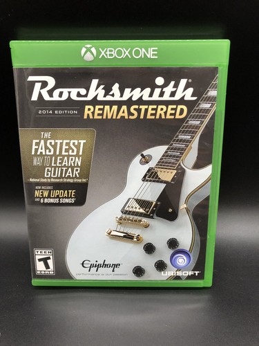 Rocksmith 2014 Edition Remastered (Microsoft Xbox One, 2014) nur Spiel ohne Kabel