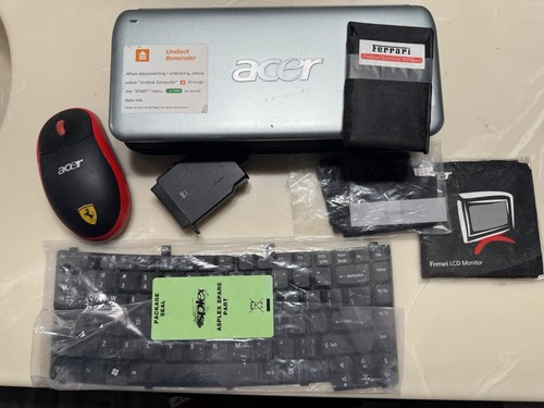 🔥RARO Portátil Acer Ferrari Serie 5000 ZC3 AMD PAQUETE CARGADO Y Accesorios - Imagen 12 de 24