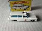 Matchbox Series No. 54 S&S Cadillac Ambulance Vintage, Lesney, England
