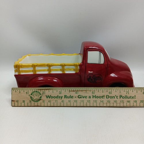 Keramik Cracker Fass rot Pick Up Truck 8 Zoll - Bild 4 von 8