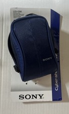 Sony LCS-CSW Camera Soft Carrying Case - Blue - New