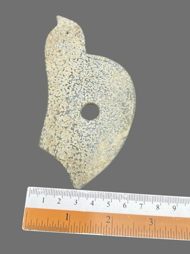 The Qing Dynasty Jade Pendant Engraved Phoenix Bird 18th Century China - Picture 10 of 10