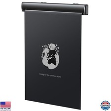 Disposable Car Trash Bag, Waterproof Black Aluminium Alloy Flip-Top Design,