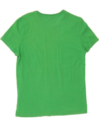 REEBOK Womens Graphic T-Shirt Top UK 14 Medium Green JV06 - Picture 2 of 4