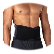 Sport Back Compression Knit Support Brace Unisex Small/Medium   Pain Relief