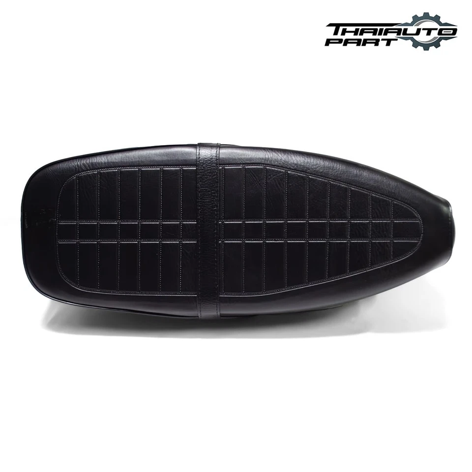 Repuesto Asiento Largo Personalizado Negro Honda C65 C70 C90 Foto 4 de 4