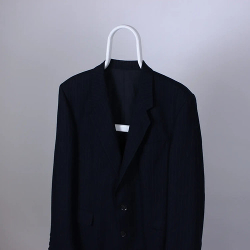 Gucci uniform suits men wool blue nova S M heavy - Picture 9 of 23