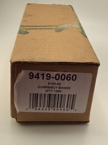 Currency Straps: $100 in Dollar Bills, 1000 Bands - Picture 2 of 2