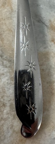 8 Fork Eternal Star Dorzel Stainless by Hull 7 1/4" Taiwan glossy Atomic MCM - Picture 4 of 7