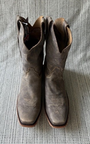 NEW Justin BR720 11” Ryder J-Flex Mens 12EE Brown Kamikaze Leather Boots Western - Picture 4 of 24