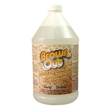Brown Out Carpet Neutralizer and Stain Remover 1 gallon 128oz 0.38 per fl oz
