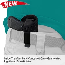 Tactical Neoprene Waist Belt IWB Gun Holster for Concealed Carry Pistol Holster