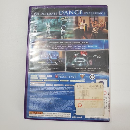 Michael Jackson the Experience Game - Microsoft Xbox 360 Tested - Picture 2 of 5