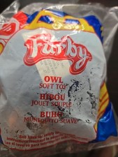 2000 Furby Plush Key Chain OWL 4 McDonalds Happy Meal Toy Backpack Clip On New