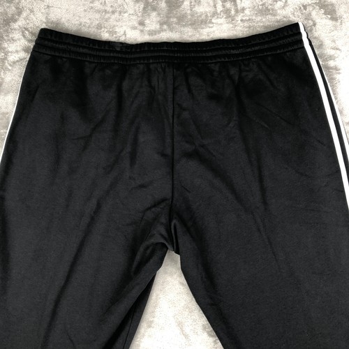 Adidas Open-Hem Fleece Pants Athletic Black Jogger Casual IB4039 Men’s Size 4XL - Picture 9 of 13