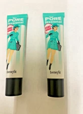 Benefit The PORE fessional Pore Primer .75 oz./22ml. 2 Pack No box NEW & SEALED