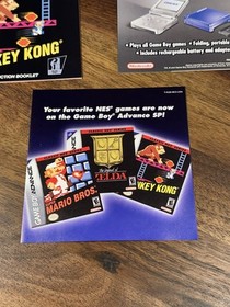 Donkey Kong Classic NES Series, Game Boy Advance, Complete in box