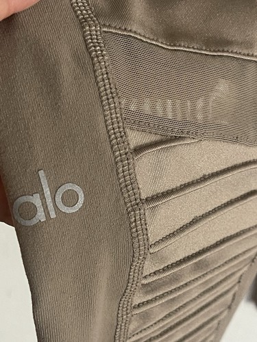 Alo Leggings Nude Beige Size M - Picture 3 of 4