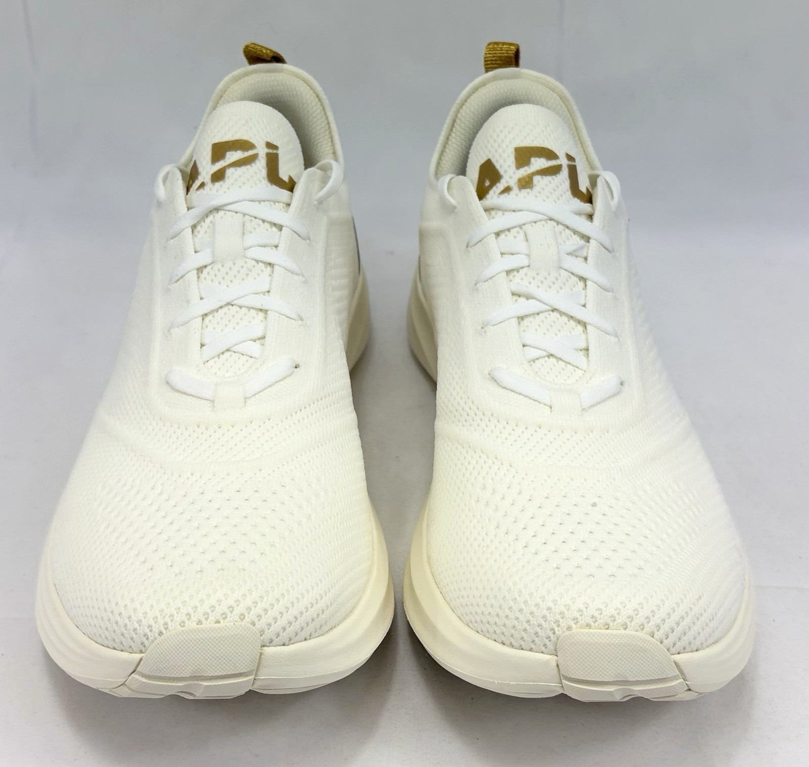 Athletic Propulsion Labs Techloom Dream Shoes Ivory/Metallic Gold Men's 10.5 NIB