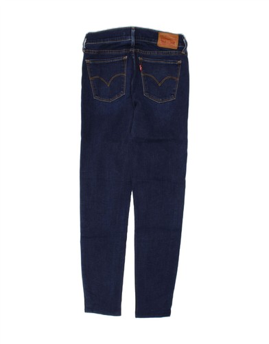 LEVI'S Womens 710 Super Skinny Jeans W26 L26 Blue DS20 - Picture 2 of 3
