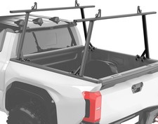 Universal Truck Ladder Rack No Drilling Textured Black Universal Truck Ladder Rack No Drilling Textured Black
