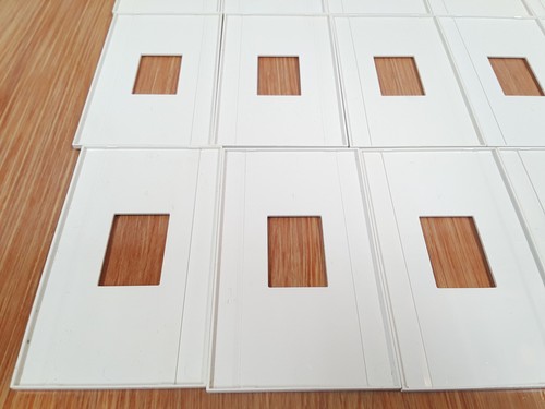 Lote de piezas de botones deslizantes cubiertas de placa de interruptor sin tornillos Lutron - Imagen 8 de 23