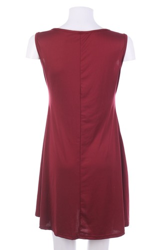 Ohne Label Kleid Minikleid L rot #9714 - Bild 3 von 5