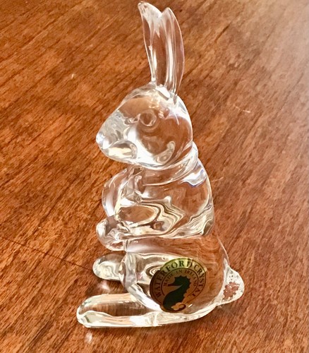 Vintage Waterford Kristall Hase Häschen Glasfigur - Bild 5 von 8