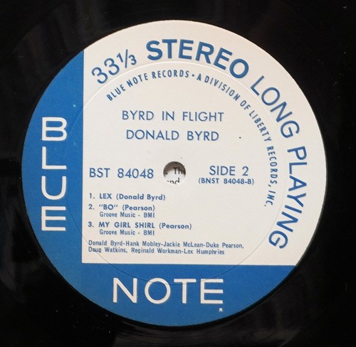 DONALD BYRD "BYRD IN FLIGHT" BLUE NOTE BST84048 LIBERTY LP VG++/EX Hank Mobley - Picture 4 of 4