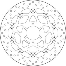 BREMBO Floating brake disc 78B40850