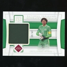 2022 Panini National Treasures Guillermo Ochoa Biography Materials 44/99 5994