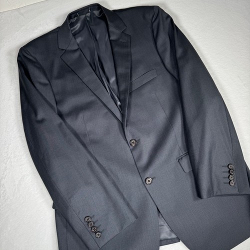 Ralph Ralph Lauren Hombre 42R Gris 100% Lana Traje Chaqueta Blazer Dillard's - Imagen 1 de 10