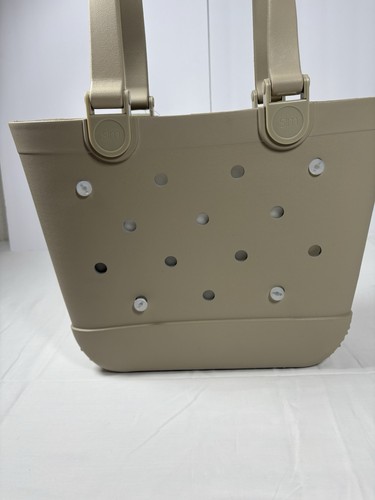 Bolso de Escapada Moderno Simple Bolso de Mano Mediano Beige Antideslizante Bolsillo Resistente al Agua - Imagen 4 de 13
