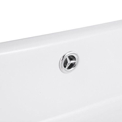 Aquaterior Bathroom Vessel Sink Porcelain Ceramic Vanity Basin Drain AQT0135 - Picture 4 of 10