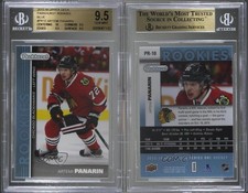 2015 Upper Deck Parkhurst Rookies Blue Artemi Panarin #PR-10 BGS 9.5 GEM MINT RC