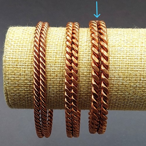 Empowerment Cubit Tensor Ring Armband - 188 MHz - 7,5 Zoll; Kupferarmband; 0,4 - Bild 2 von 15