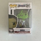 Funko Autographed Pop! Vinyl Hulk #451 Avengers Endgame Bobblehead Original