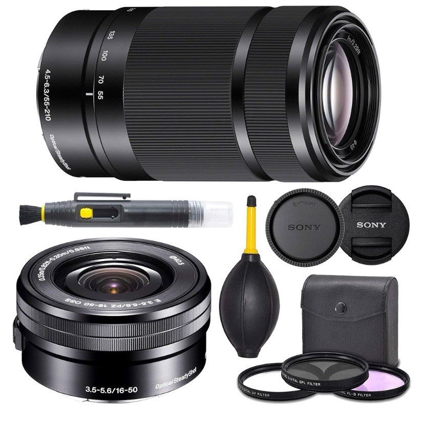 SONY E 55-210mm F4.5-6.3 SEL55210 シルバー SONY SEL55210 Eマウント用ズームレンズ/レンズフード シルバー