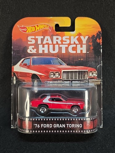 Hot Wheels Retro Entertainment Starsky & Hutch '76 Ford Gran Torino - Picture 1 of 3
