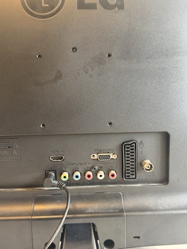 Téléviseur LG 24 pouces coin à coin - 24MT45D-PZ - avec télécommande et câble d'alimentation - Photo 8/9