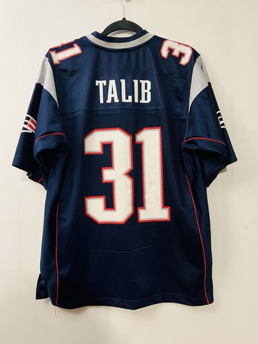 Pro Line New England Patriots Jersey Medium Aqib Talib #31 Blue Rare - Picture 2 of 8