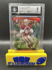 2024 Panini Totally Certified Steve Young #179 Mirror Platinum Camo /35 BGS 9