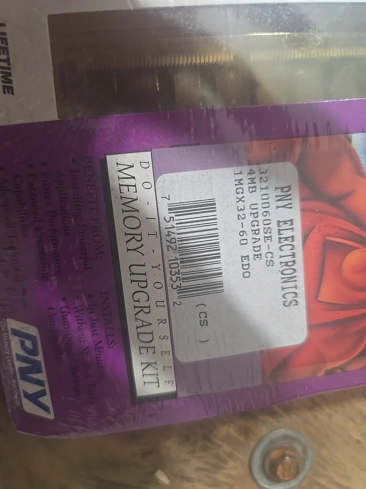 NEW PNY TECHNOLOGIES 3240070S-CS RAM MEMORY MODULE 16M 72 PIN SIMM DRAM LOT 2 - Image 4 of 4