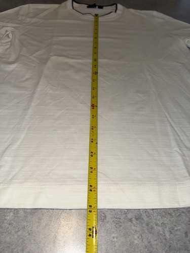 Hugo Boss Men's Short Sleeve Crew Neck T-Shirt 100% Cotton Size S Reg Fit Owhite - Picture 4 of 4