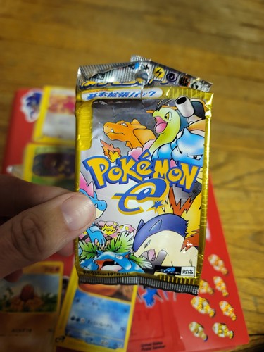 Pokemon Card E-Series Japanese Booster Pack 2001 Nintendo Opened VTG 1st Edition - Picture 2 of 10