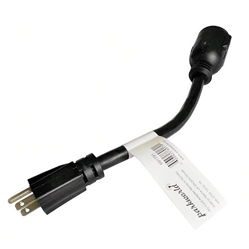 691791 Adapter Cord 15 Amp 5-15P Male to 30 Amp L6-30R Locking Connector Fema... - Picture 6 of 6